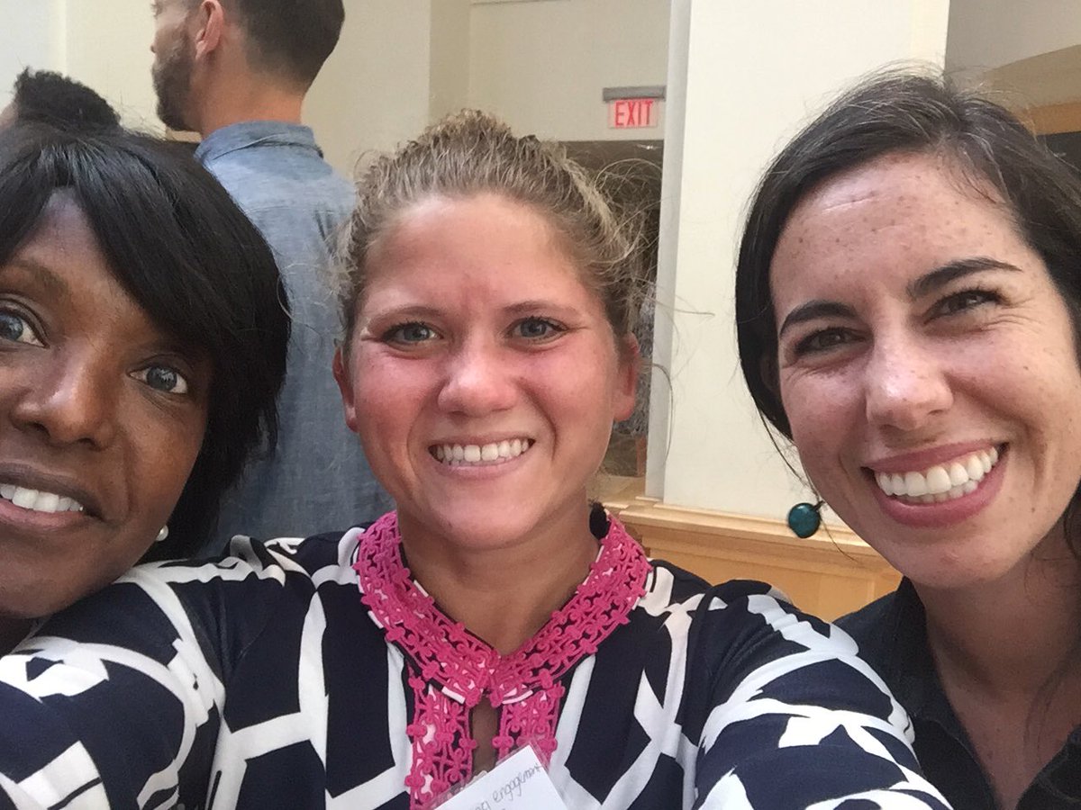 Msferens4th's tweet photo. Networking with @Pbrookins44 @CeliaSGregory https://t.co/rVBRCcSCMv