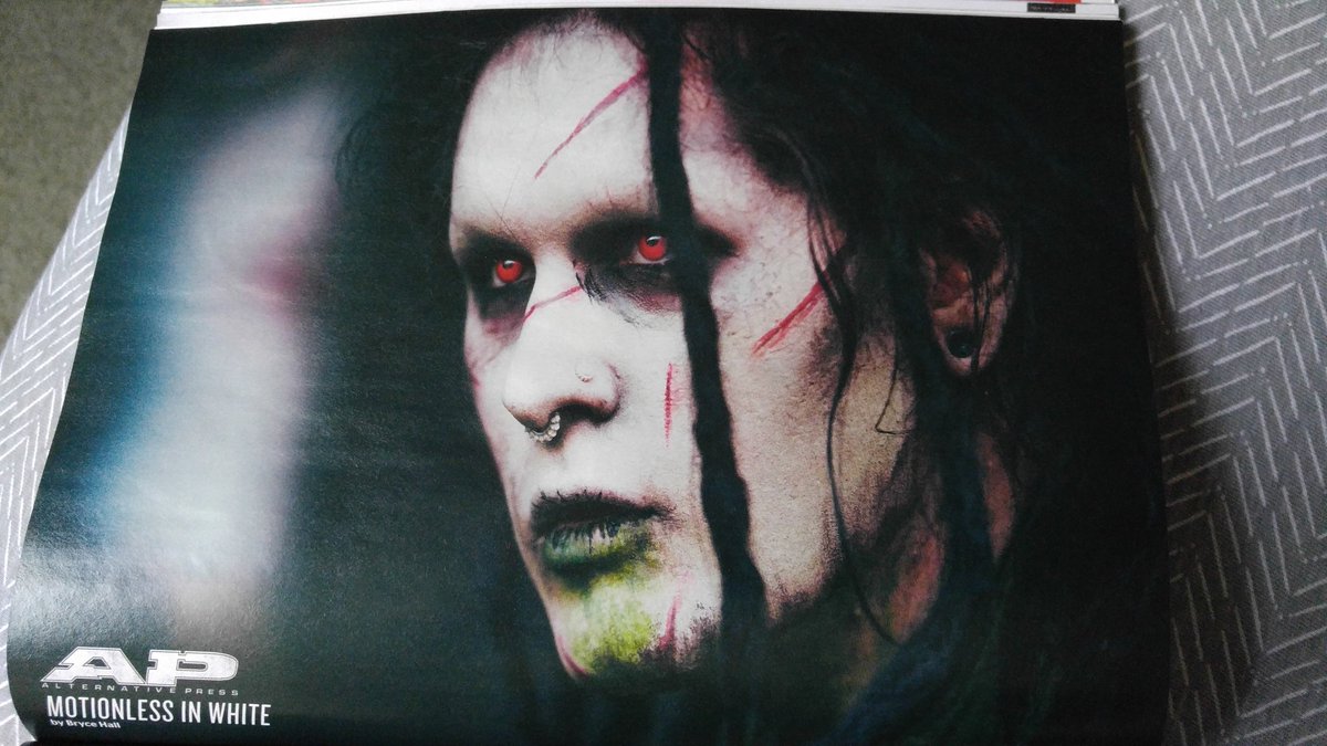KatMcClay's tweet photo. It's always great to see the amazing @LonesomeGhosts when flipping thru @AltPress https://t.co/w9SBml4axy