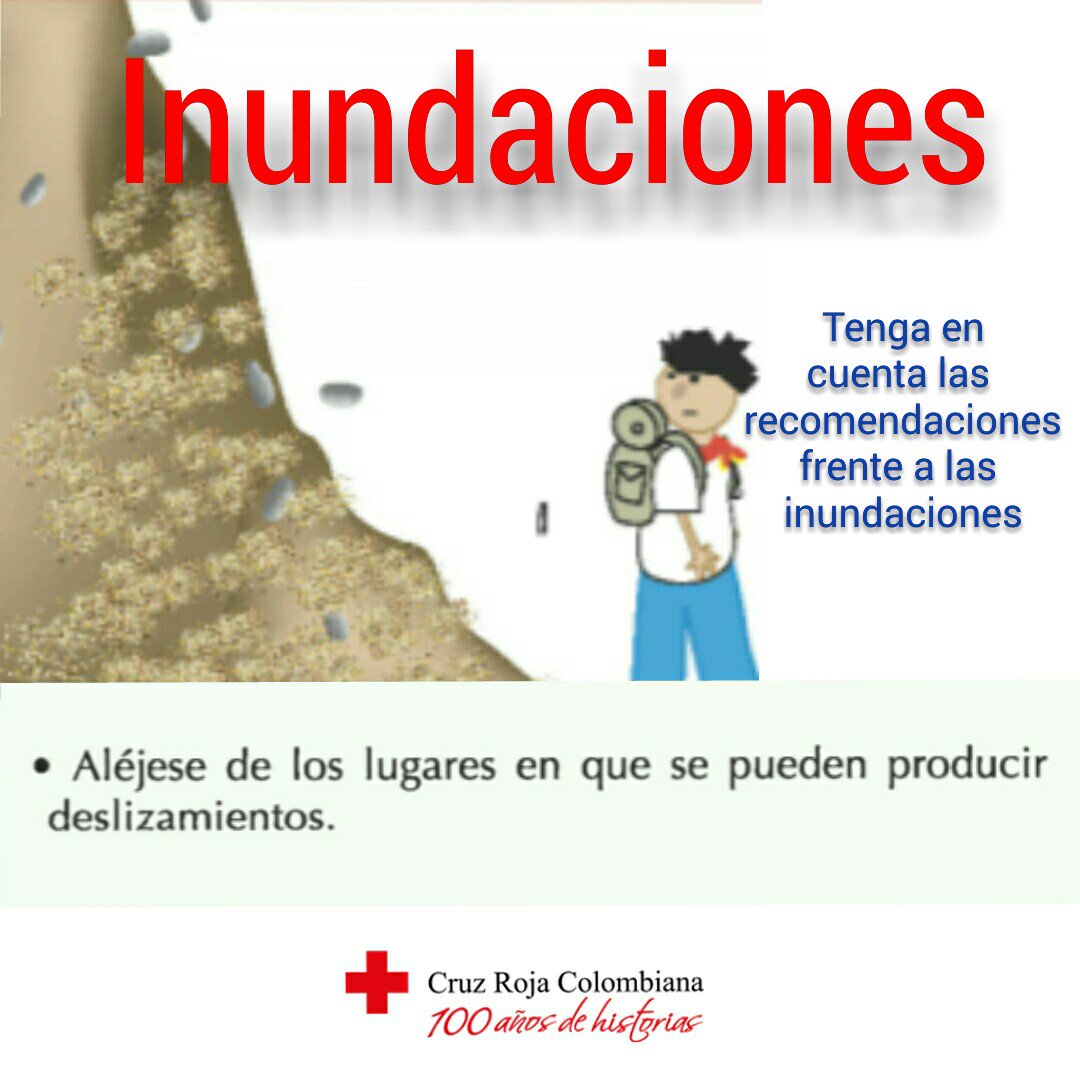 WsarAtl's tweet photo. Frente a #Inundaciones siga las recomendaciones @cruzrojacol @CruzRojaMag @CRUZROJA_BQ @TICAtlantico https://t.co/G9hmfTdmtH