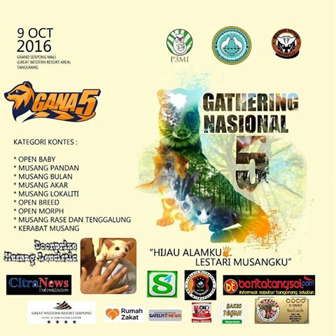 ada tandatangan  ketua  regional / stempel regional.