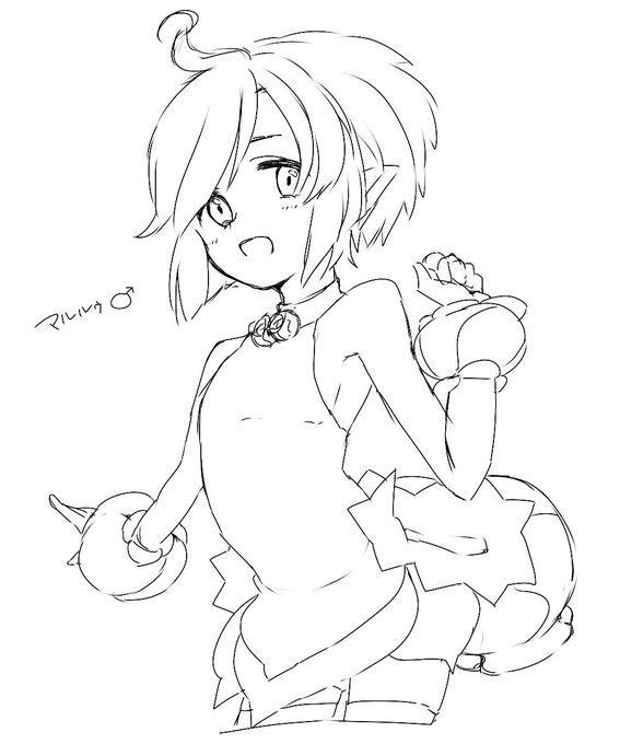 ※男体化

今日のらくがき～～性転換たのし～～
明日色塗りたい 