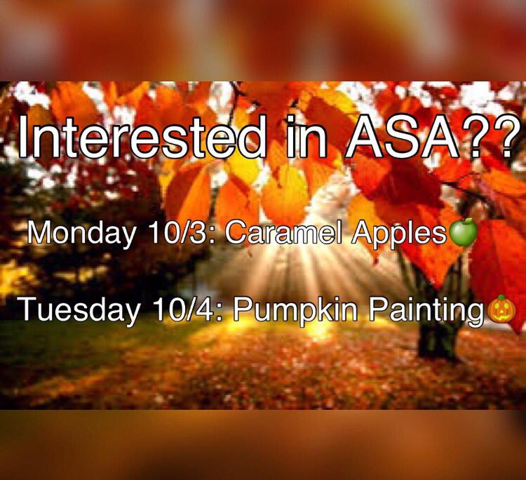 asa_ville's tweet photo. Come meet the sisters of ASA this week! We'd love to meet you at the SMC at 9pm for a ride! Can't wait to see you☺️🐞 https://t.co/gdI3jjFz3n