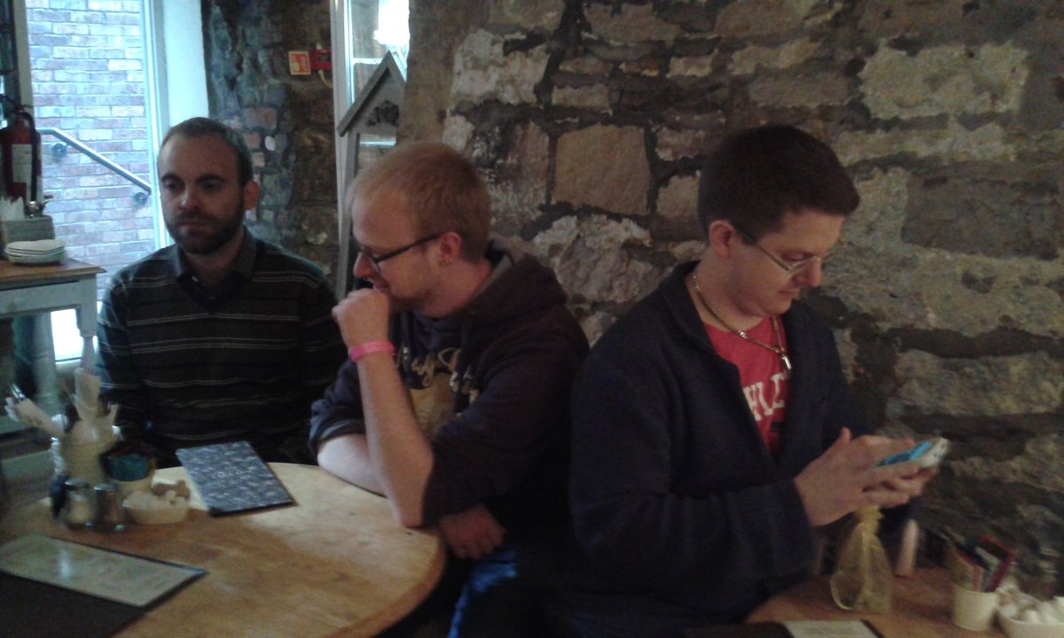 JBC_MCR's tweet photo. Coffee break after a filling Sunday lunch. Now onto video games! Uh... We mean... work... https://t.co/9n9g9PMVTc