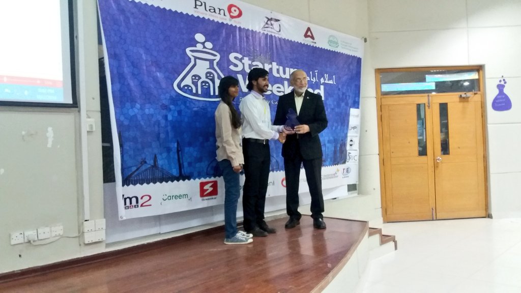 PITBIncubation's tweet photo. Winners of #StartupWeekend #Islamabad:
1. Mad Hunt
2. Portable Incubator
3. I-Matter
#SWISB2016
Congratulations! https://t.co/j7dPYar5ht