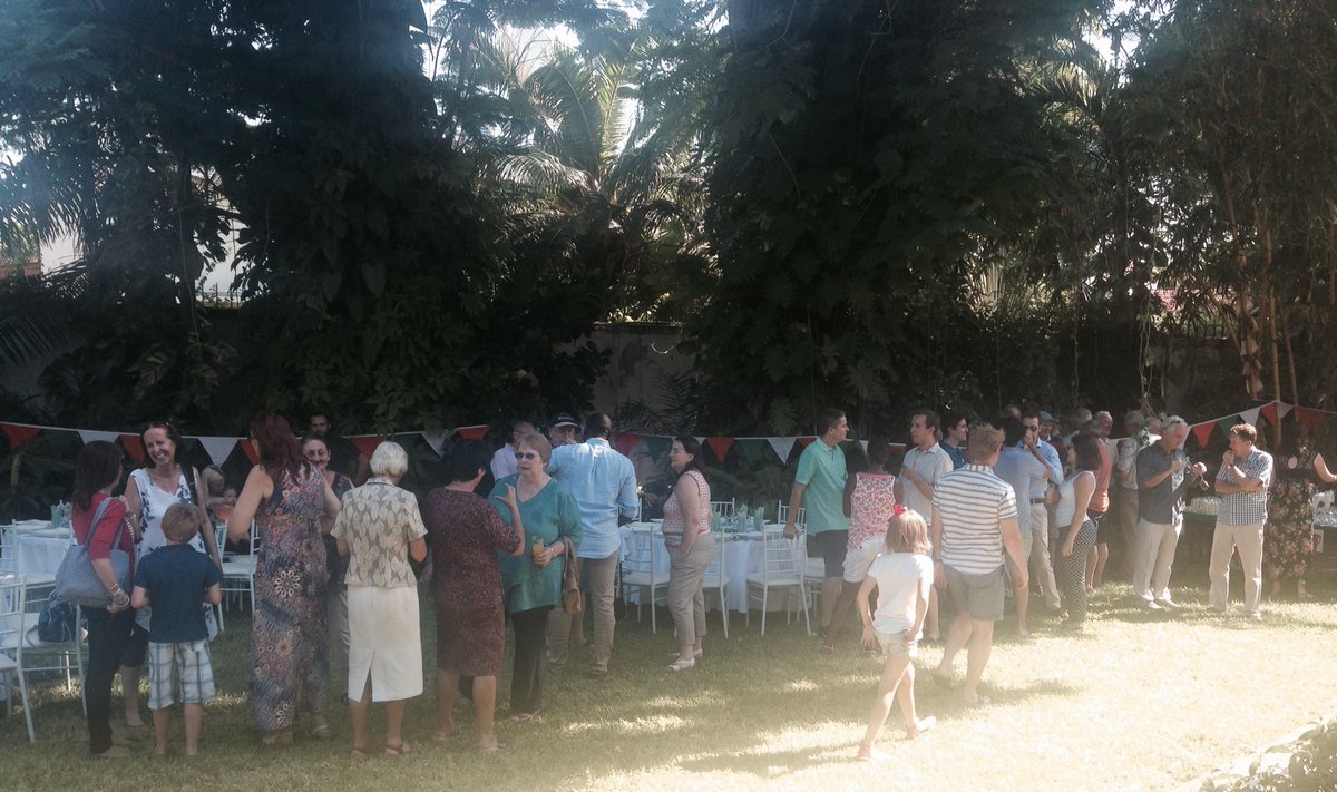 paul_sherlock's tweet photo. Great turnout for the Irish community lunch this afternoon. Thanks all for coming #IrelandinTanzania https://t.co/qQunrhROy1