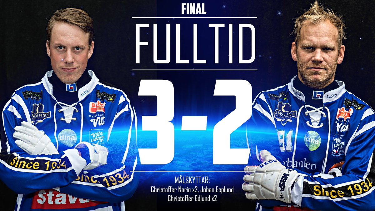 SVENSKA CUPMÄSTARE 2016!

Villa Lidköping vänder 0-2 underläge mot Sandviken och vinner Svenska Cupen 2016. 

#VLBKvsSAIK