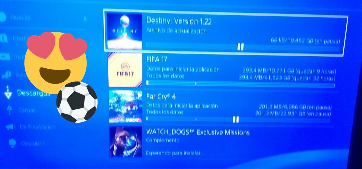 RALOXOFICIAL's tweet photo. SE VIENE....... SE VIENEE!!!!!
#DESTINY #FIFA 17 #FAR CRAY 4
#WATCH DOGS #NBA 16 #ASSASING CREED https://t.co/gjz96wwQPy