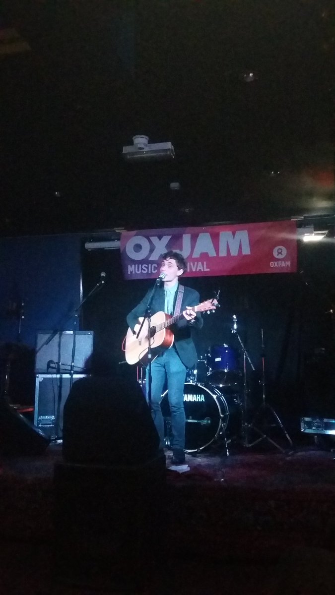 OxjamManchester's tweet photo. Get down to @dulcimerbar to catch the highly entertaining and talented @ChrisTavener #oxjam2016 #oxjammanchester https://t.co/UC2P0I2arx