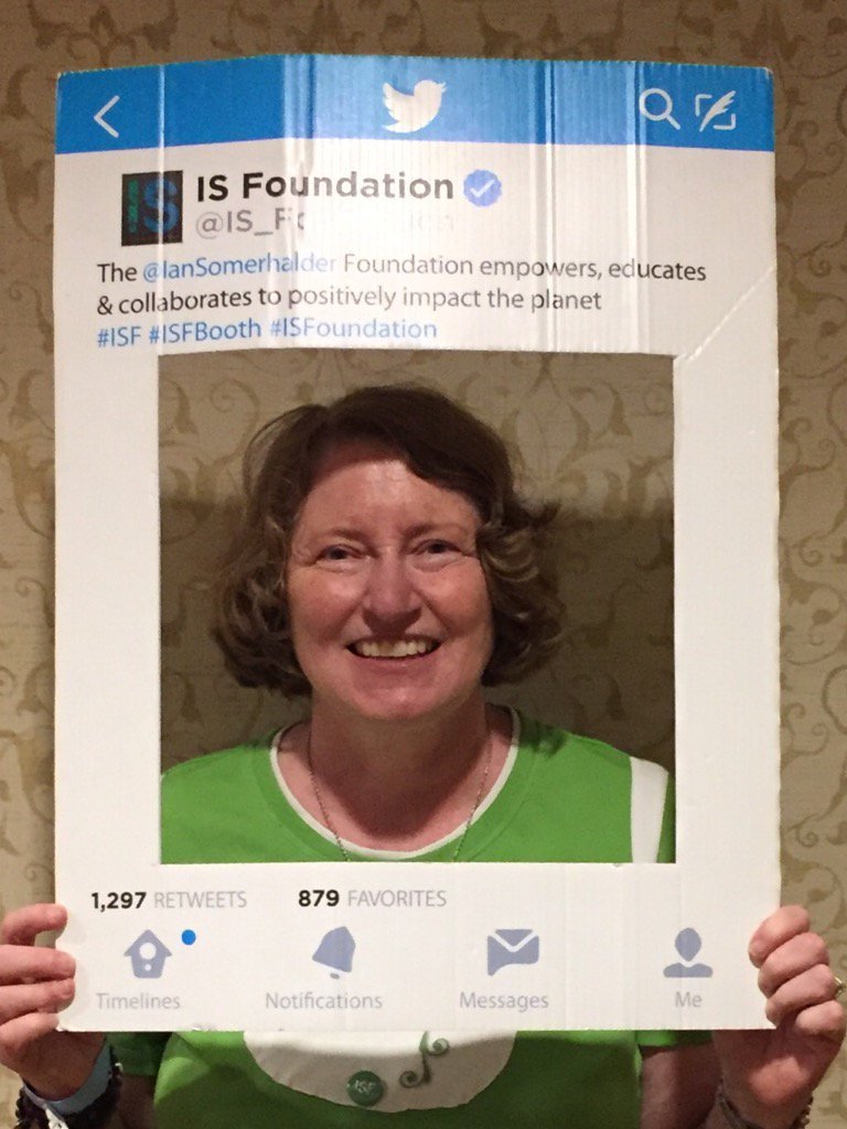 GaiusMom's tweet photo. #WhenWhyHowYouISF At the ISF @IS_Foundation booth #TVDDC @CreationEnt https://t.co/igUJ03R4Ar