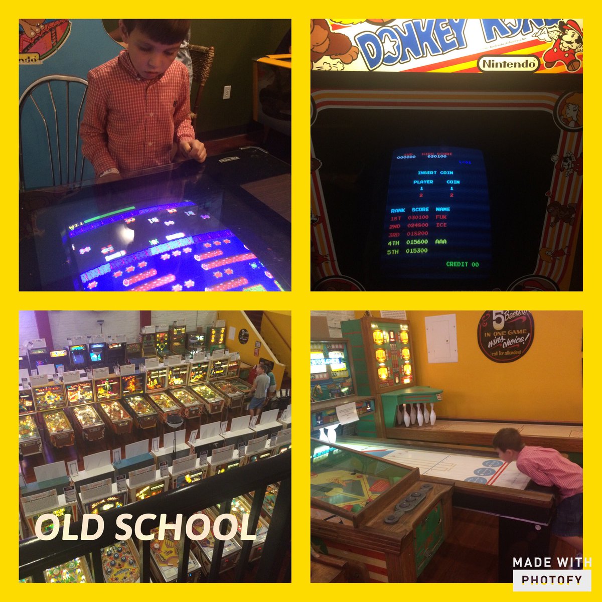 Don_Principal1's tweet photo. SilverBall Arcade in Delray Beach! Teaching my son all the tricks. #oldschool #BeforeXBox https://t.co/N6R8nsotZ4