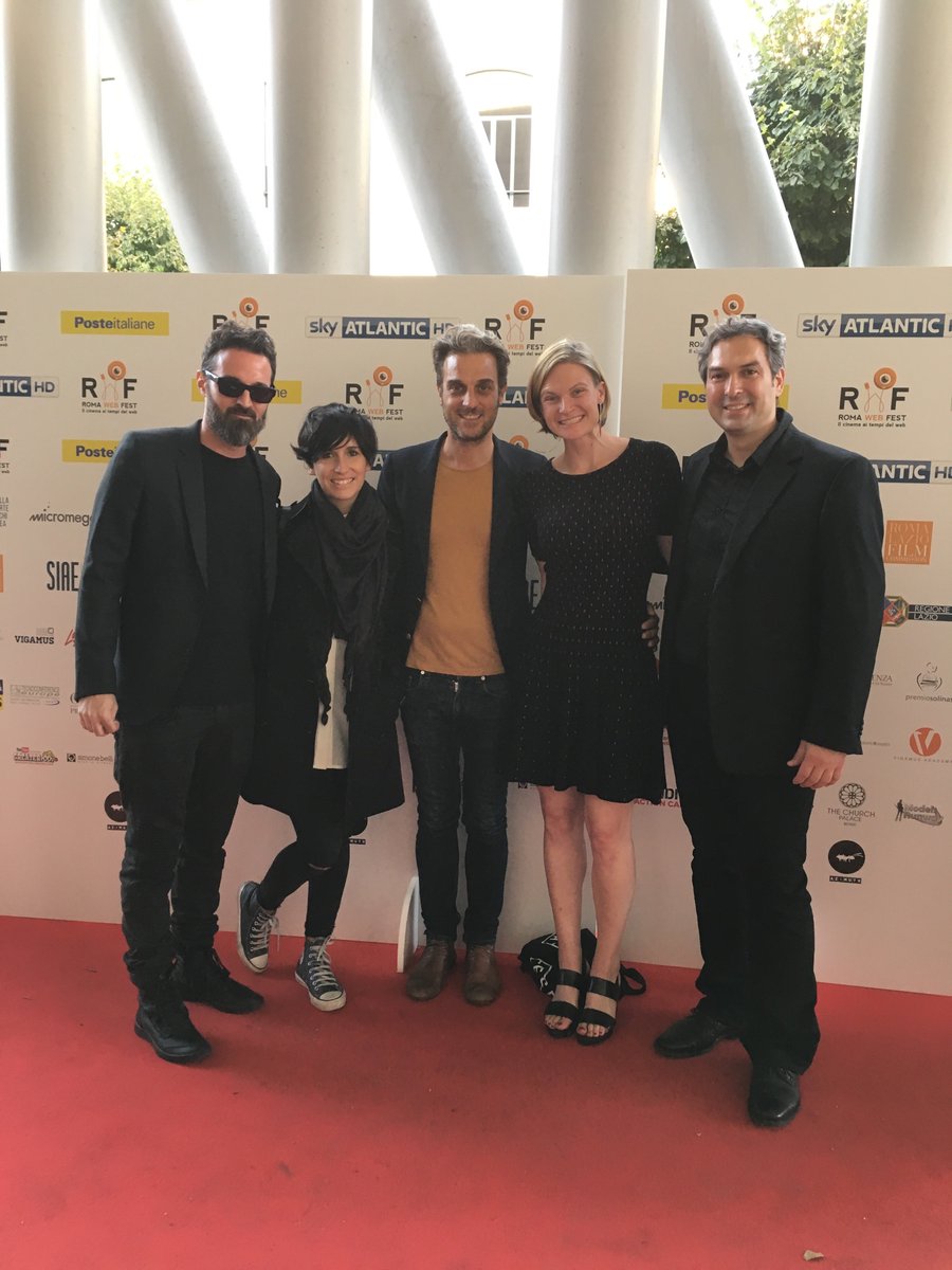 NumberOfSilence's tweet photo. Red Carpet at @Roma_Web_Fest . :) #RWF2016 #Arthur #WebfestBerlin #bewhatsnext #webseries #digitalseries #webfest https://t.co/edElR991JB