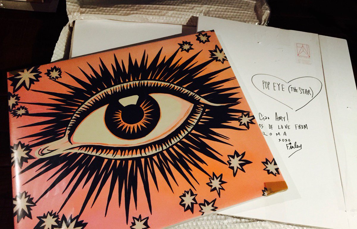 Eyeppl's tweet photo. Just unwrapped my Finley "Pop #eye"! Acquired @#TFOS2016…Need some fabulous #art for your clinic? https://t.co/qh6egH5KU8 #eyeinfo #vision https://t.co/wFDIA85Alb