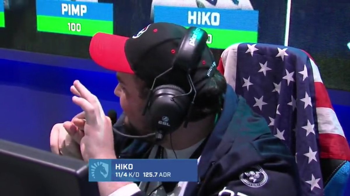 MosesGG's tweet photo. "yo hiko what strat should we call this round?"

"Let's just fuck them" https://t.co/tuY8Oqx4gd
