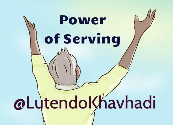 VMIChurch's tweet photo. "Serving is a favour you do to yourself and family first." - @LutendoKhavhadi #PowerOfServing #VMIWord https://t.co/CvQQrhbjEp