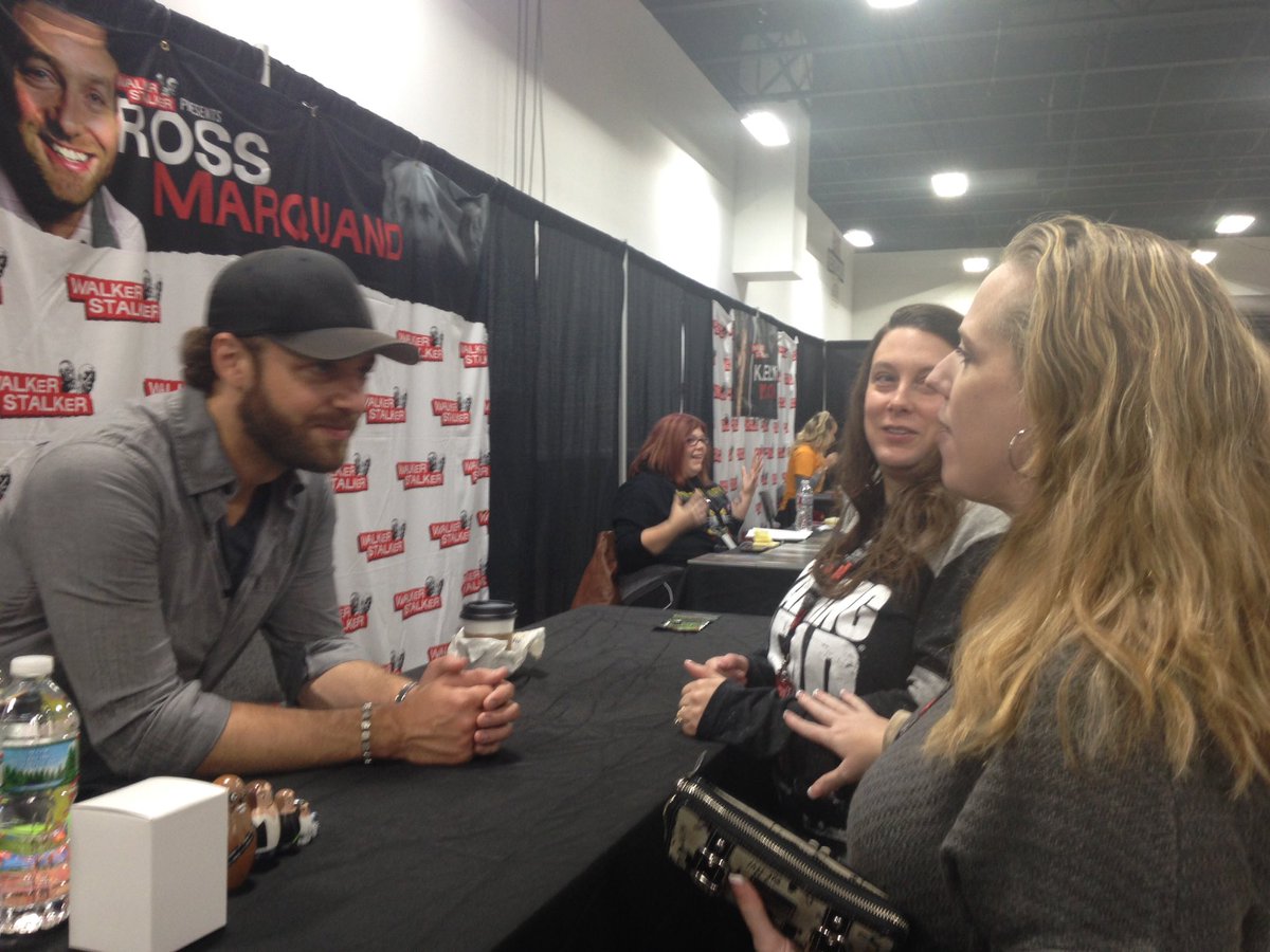 ScreamsThemes's tweet image. More @RossMarquand love. #WSCPhilly #WalkerStalkerCon