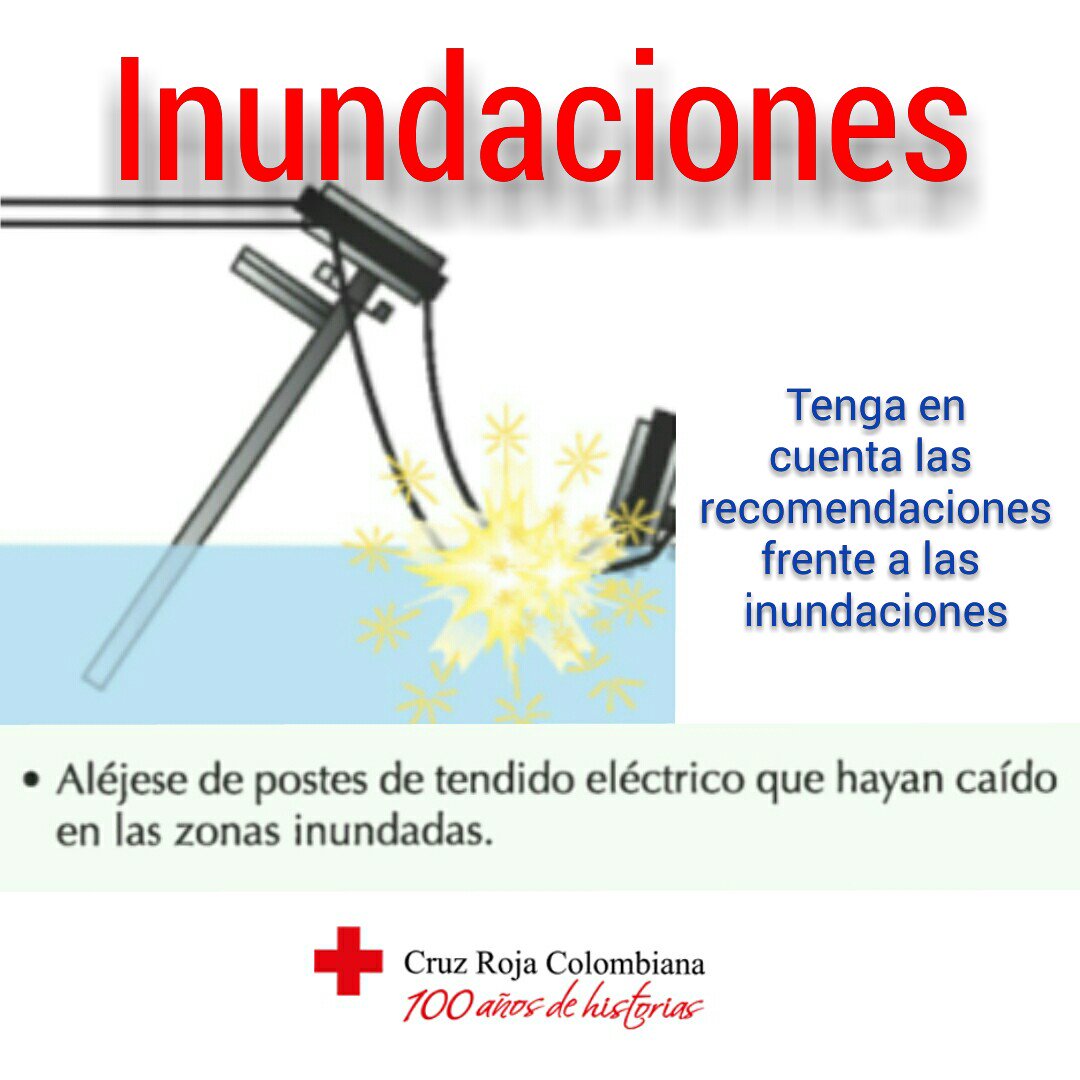 WsarAtl's tweet photo. Frente a #Inundaciones siga las recomendaciones @cruzrojacol @CruzRojaMag @CRUZROJA_BQ @TICAtlantico https://t.co/WWhZt9xePu