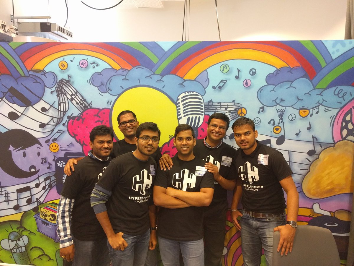 singhparimal's tweet photo. @TCS @ABNAMRO streaming into banking platform of future #Blockchain #Innovation #HackITon #TCS team https://t.co/3K0oslQuLM