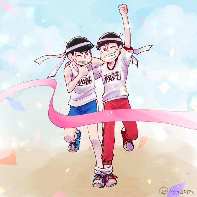 二人三脚のtwitterイラスト検索結果 古い順