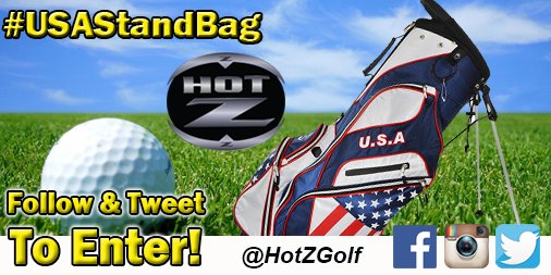 RockBottomGolf's tweet photo. #RyderCup #Contest ALERT: Reply @rockbottomgolf w/ #USAStandBag before 9AM ET 10/03 for a chance to #win a FREE @HotZGolf Stand Bag! https://t.co/qgVTiqbVyk