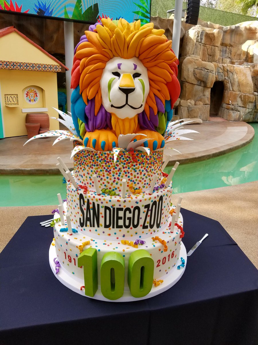 morrowchris's tweet image. #zoo celebrates #100 #happybirthday today #sdzoo100 #SanDiego @sandiegozoo @CNN