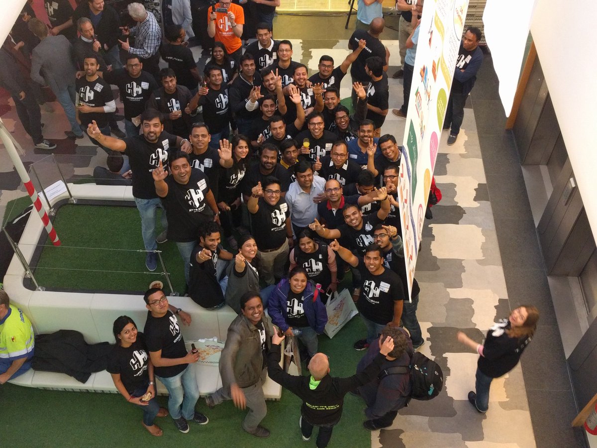 singhparimal's tweet photo. @TCS blockchain hackathon participants #HackITon @ABNAMRO https://t.co/J8OpTYFdg4