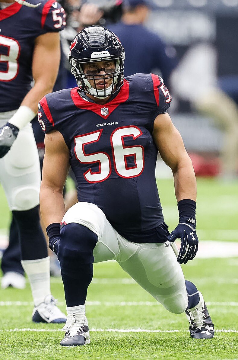 karenwarrenHC's tweet photo. #texans Brian Cushing set to return for today's game against #Titans after his injury @briancushing56 #TexansGameday https://t.co/NvOjRSVeeK