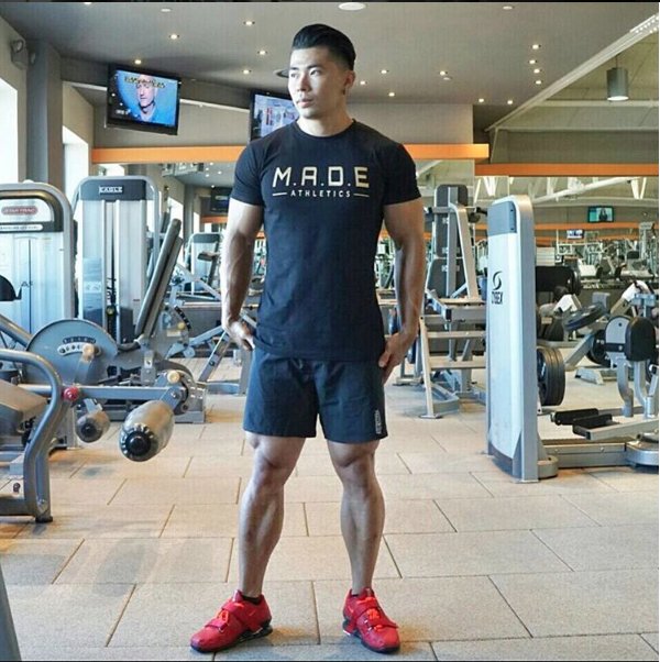 MADE_Athletics's tweet photo. @Gokuflex in his zone. #MADE https://t.co/7Uuws3Bbdj