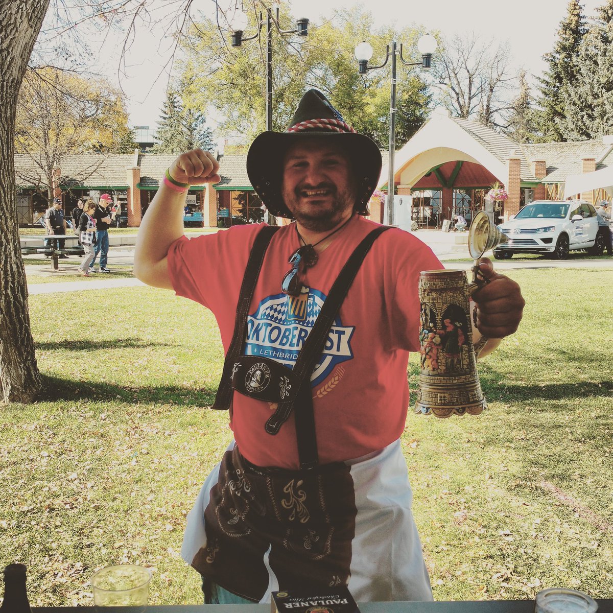 Justchillineve1's tweet photo. Ziggy Zaggy Ziggy Zaggy Oi Oi Oi!!
#pogobrothers #oktoberfestyql #justchillinevents #theoreticallybrewing https://t.co/SKXJyFXXVN