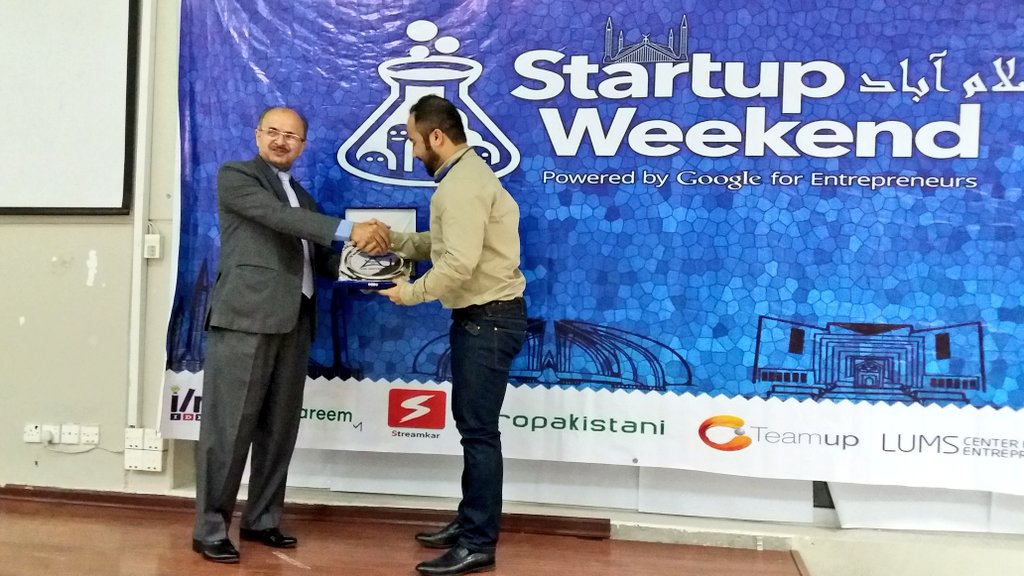 PITBIncubation's tweet photo. Plan9 representation at #SWISB2016 #Islamabad as partners, judges and mentors.
@NajamMehak, @wardaaaltaf, Hammad Khalique and @MaryaNaseer https://t.co/scBCdSMPBo
