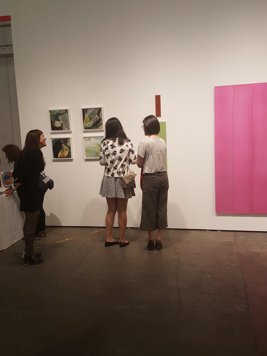 HoustonArtFair's tweet photo. #HoustonArtFair the people have awaken and are showing us love! https://t.co/bQVR74gyfu