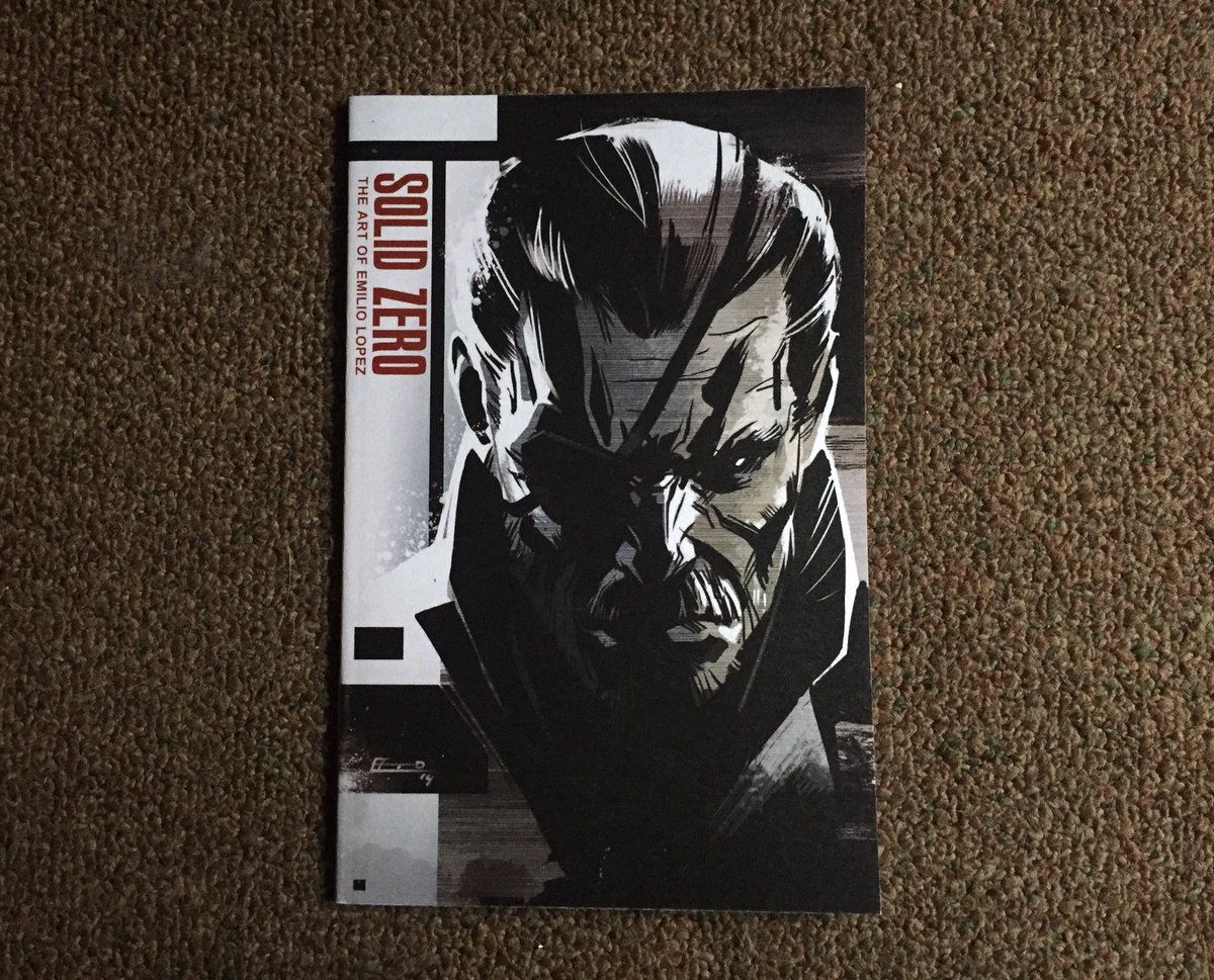 EMannLand's tweet photo. The original #SolidZero is rare I only had it for 3 cons. It was 32 pg. You can see how thick it is compared to the 104 pg Substance https://t.co/m9SNQZUpCb