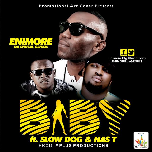 ENIMOREdaGENIUS's tweet photo. Listen to this "Baby" by Enimore ft/ Slow dog x Nas T, u gona luv it. https://t.co/ktZYT0EfOm https://t.co/Rg4rTKux5m