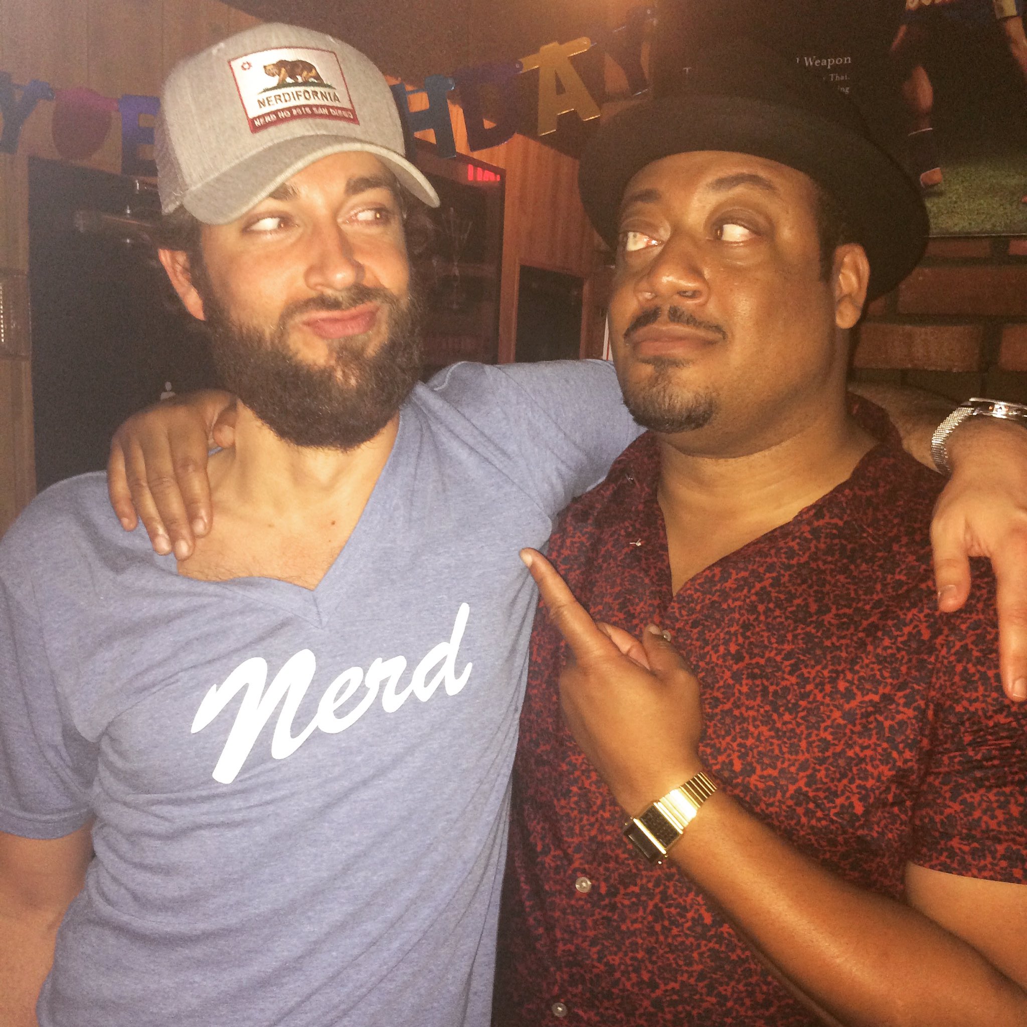 Cedric Yarbrough on Twitter: "Hung out w/ @ZacharyLevi for his bday