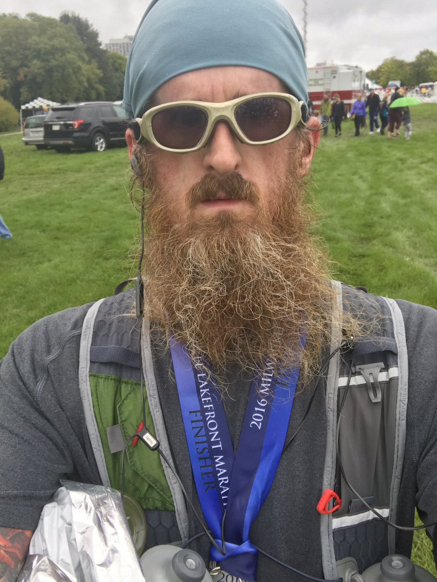 Dear mom nature, after 4 months of roasting my marshmallow soul you gave me a liquid cooled day 4 <a href="/mkelfmarathon/">Lakefront Marathon</a> I take back the bad words