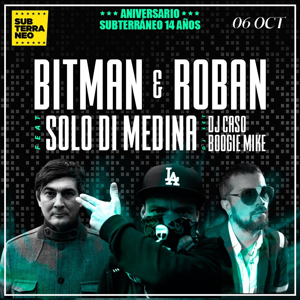 BitmanRoban's tweet photo. Este Jueves 6 https://t.co/jUm7Jjt2Lo