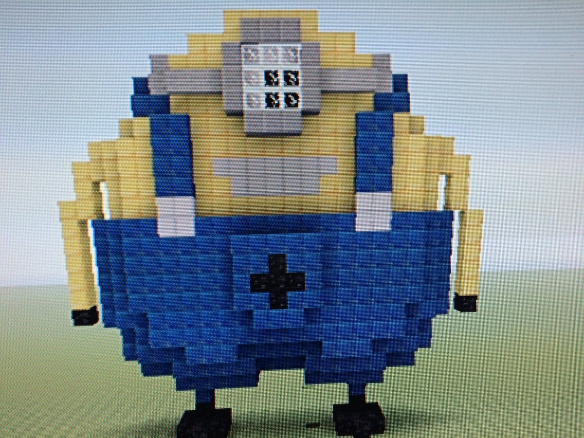 The_Kng_'s tweet photo. Was Langeweile in Minecraft alles machen kann https://t.co/ziaktrnMNe