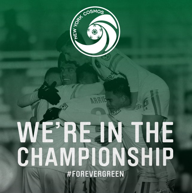 NYCosmos's tweet photo. We're in.

For the fourth straight season, your #NYCosmos are postseason bound. #TheChampionship https://t.co/TGEATSXc18