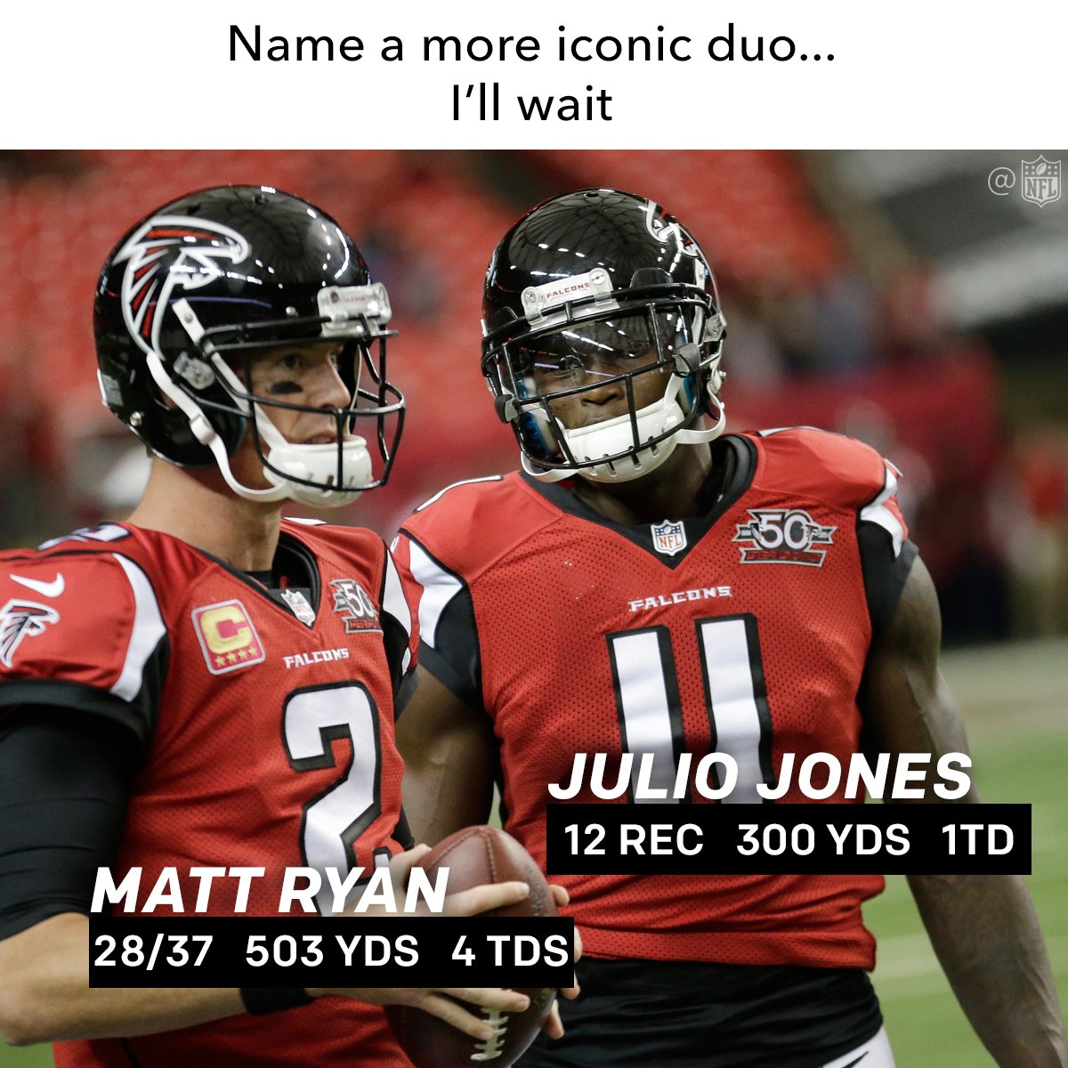 NFL's tweet photo. 🤔 https://t.co/AAtYe4rgXe