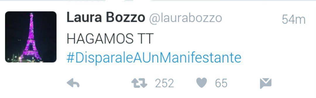 CristopherHolk's tweet photo. #DisparaleAUnManifestante Cuantos Más Bozzo Cuantos Más :v @laurabozzo https://t.co/wGNw09izPz