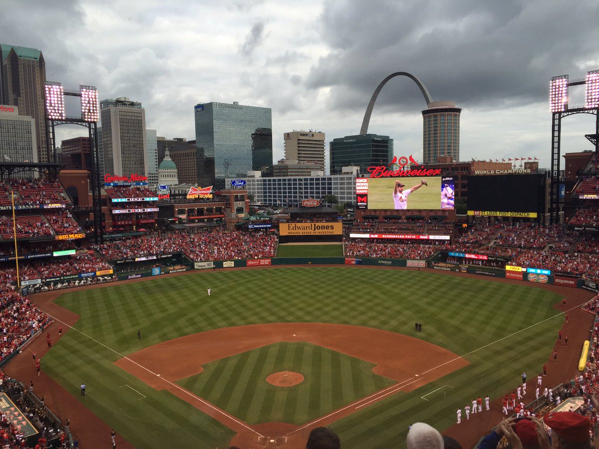 NickPKrueger's tweet photo. Matt Holliday, the lone white speck in left field #STLCards https://t.co/dZFcWRWONd