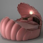 コレで誰でもお姫様に!リアルにある貝殻のベッドがステキw