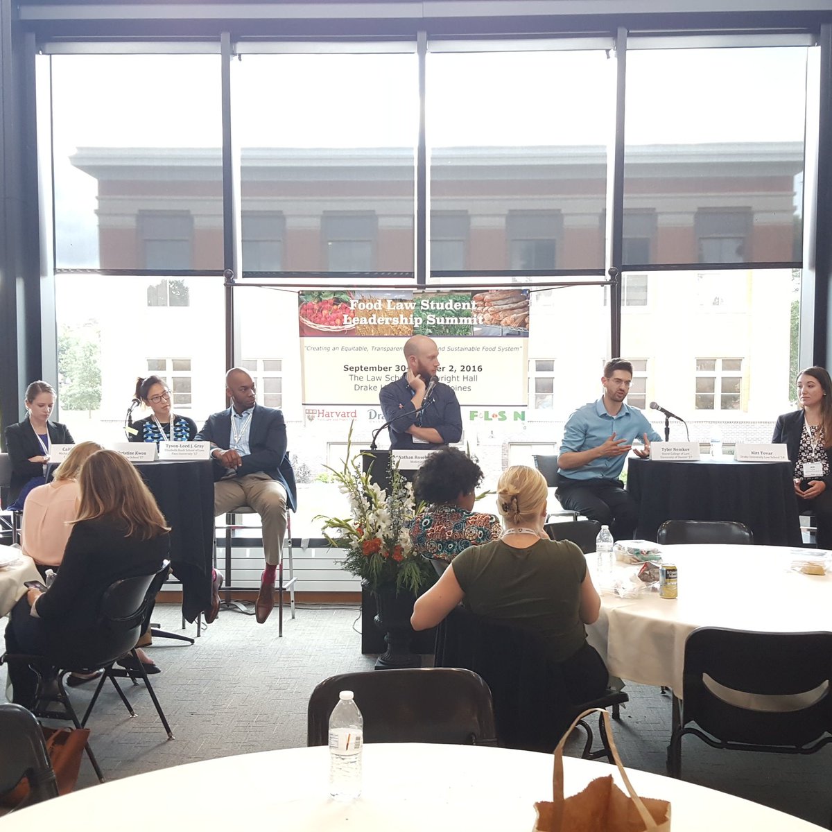 FoodLawStudents's tweet photo. The future of food law student panel - #FLSLS 2016 https://t.co/Ncm8rMYKze