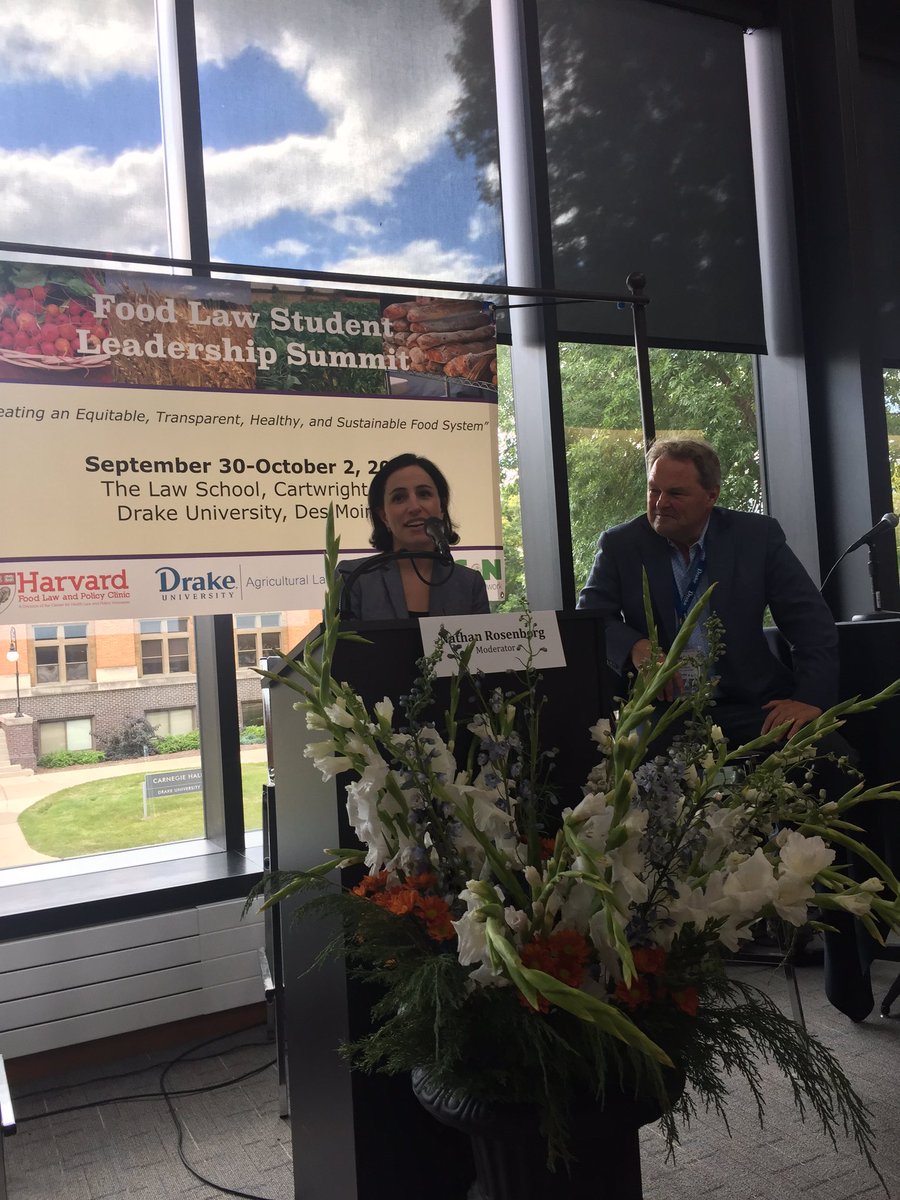 HarvardFLPC's tweet photo. Closing remarks from Emily Broad Leib @broademily and Neil Hamilton @DrakeAgLawCtr #FLSLS https://t.co/h1tbYSJJgN