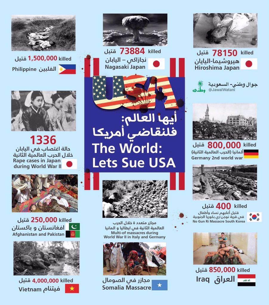 AAAGulf's tweet photo. #lets_sue_USA
#JASTA
هاشتاغ يجب أن يلف العالم 
فلنتعاون https://t.co/HQ0sbjvIfG