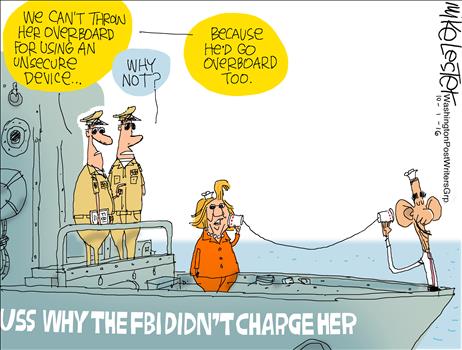 RNRDelaware's tweet photo. If #HackerHillary and Obama get thrown overboard, who get's saved first? AMERICA! #Trump2016 #TrumpTrain #MAGA #RedNationRising https://t.co/iOP51yxK1M
