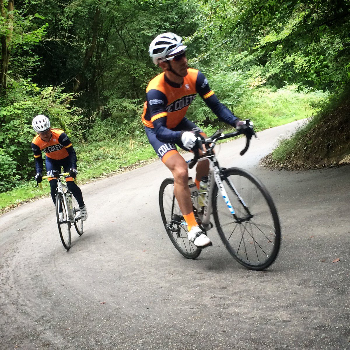 vccolets's tweet photo. Sunday Club Ride Vibes #vccolets #sportful #knightjames #surreyhills #cycling #surreyhillscycling #colets #thamesditton #surbiton #kingston https://t.co/0Sl5snhWJr
