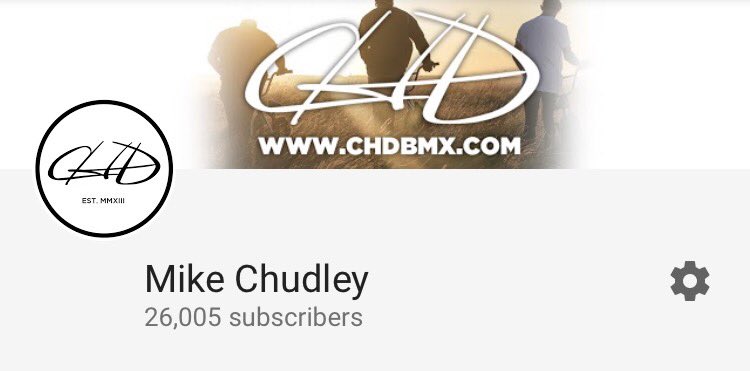 MikeChudley's tweet photo. Damn son. 26k π₯#CHDBMX #youtube https://t.co/pt9gyY3CGT
