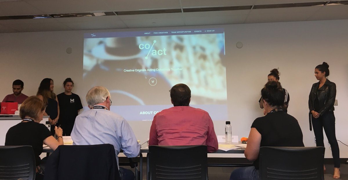 GrgSocialMedia's tweet photo. The Dream Team brings us CoAct. #uXperience2 https://t.co/RIM8fA0KBm
