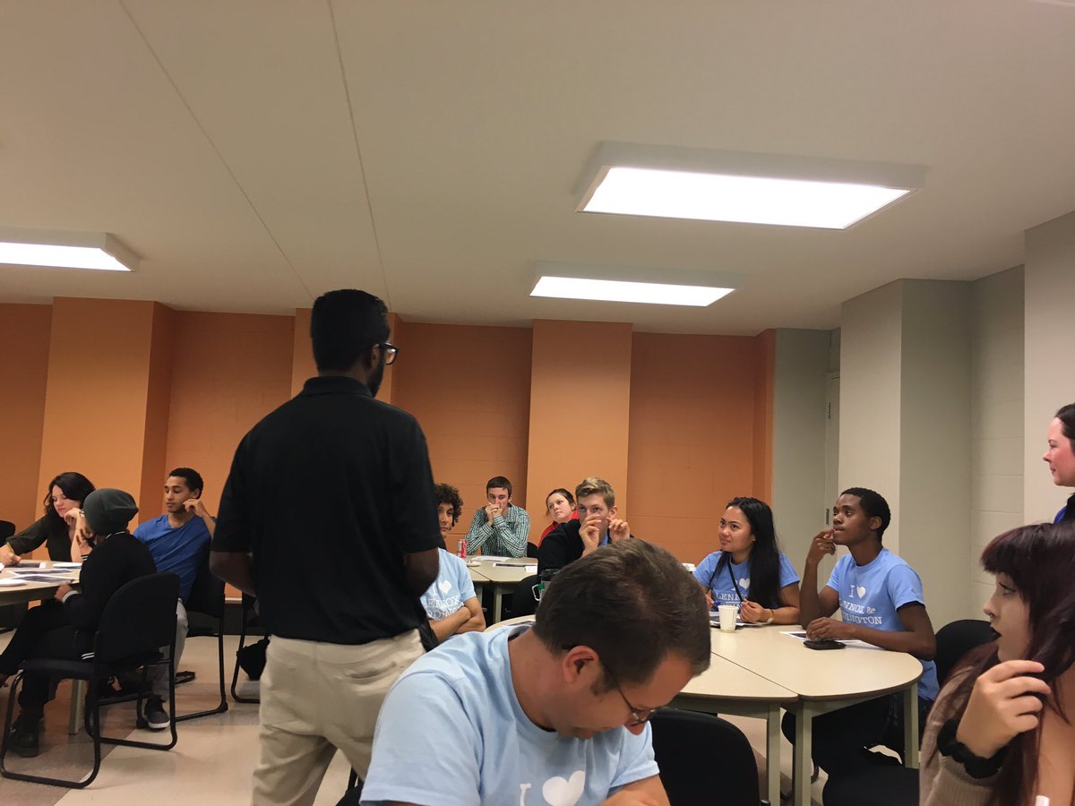 mikeburnside93's tweet photo. Residence life training is lit #culeadandlearn https://t.co/yZePYFDco1