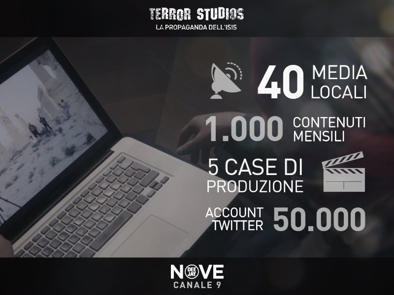 nove's tweet photo. Quella dell’Isis è la più potente macchina di propaganda dai tempi del Nazismo. #TerrorStudios https://t.co/NUW0HtRtLC